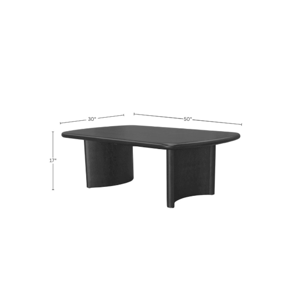 Gabrielle Coffee Table, Black. Picture 6