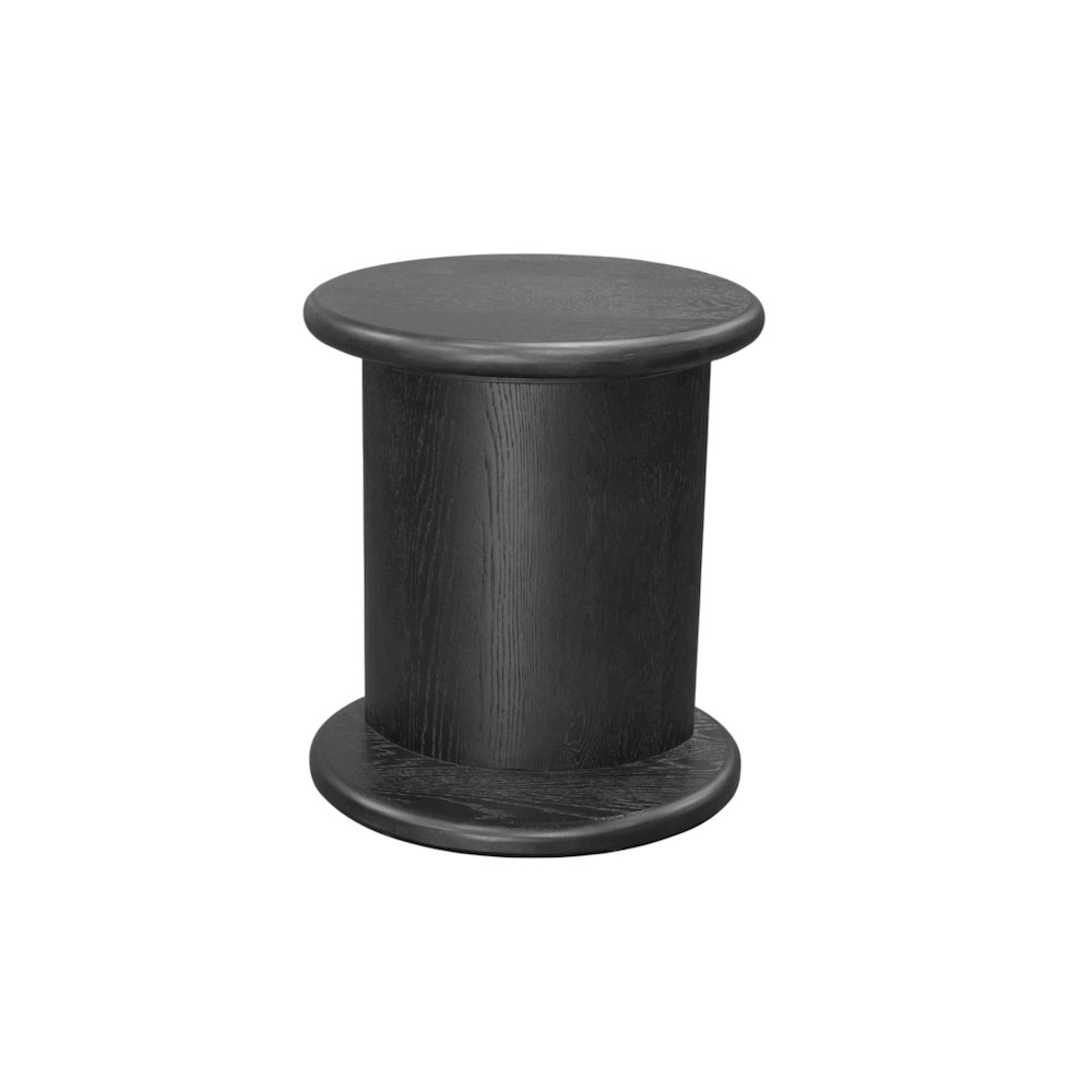 Gabrielle End Table, Black. Picture 9
