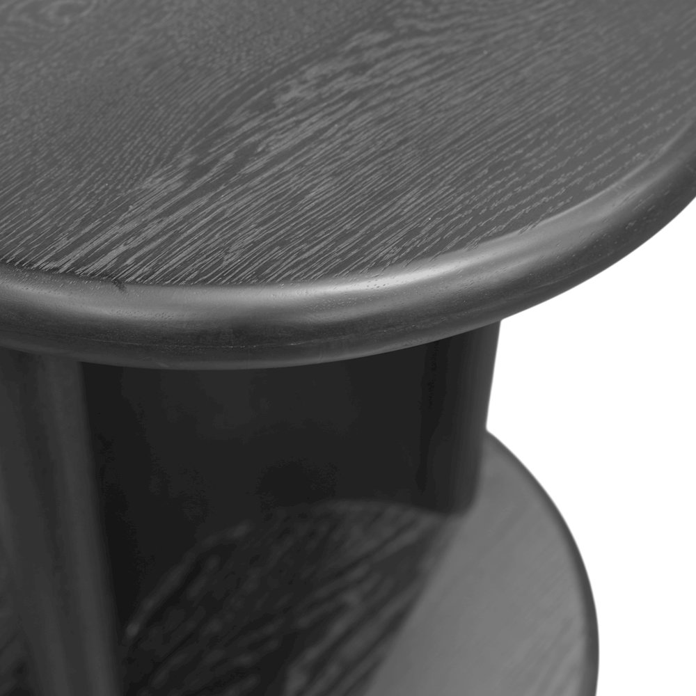 Gabrielle End Table, Black. Picture 10