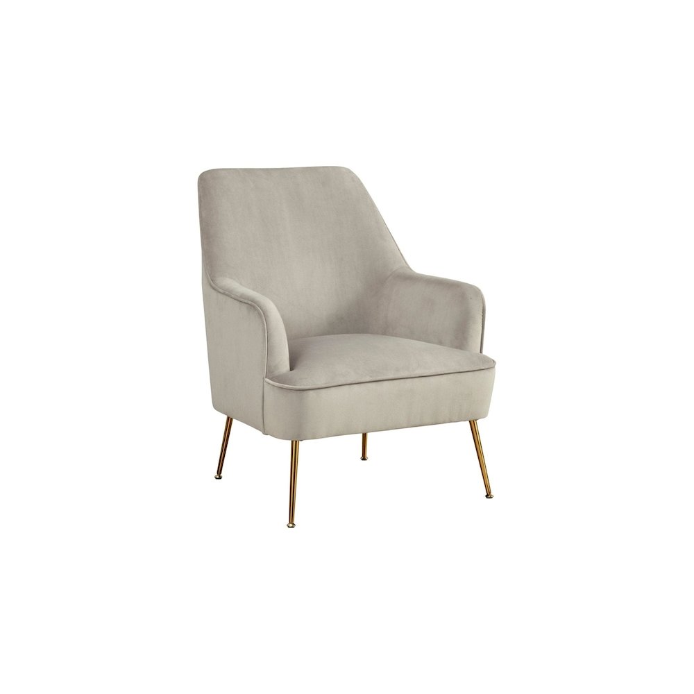 Rebecca Leisure Chair, Grey. Picture 1