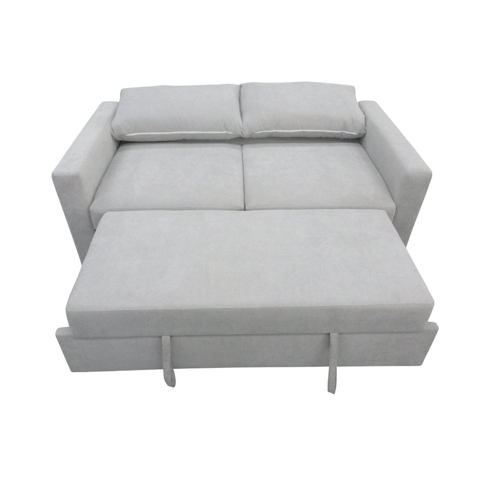 Dena Sleeper Sofa, Light Grey. Picture 6