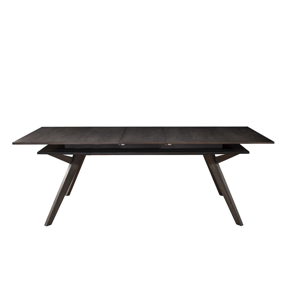 Lennox Rectangular Extension Dining Table, Dark Tobacco. Picture 5