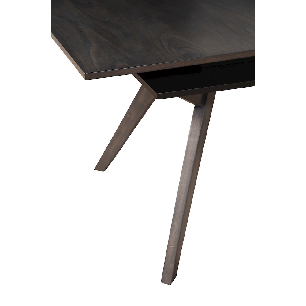 Lennox Rectangular Extension Dining Table, Dark Tobacco. Picture 7