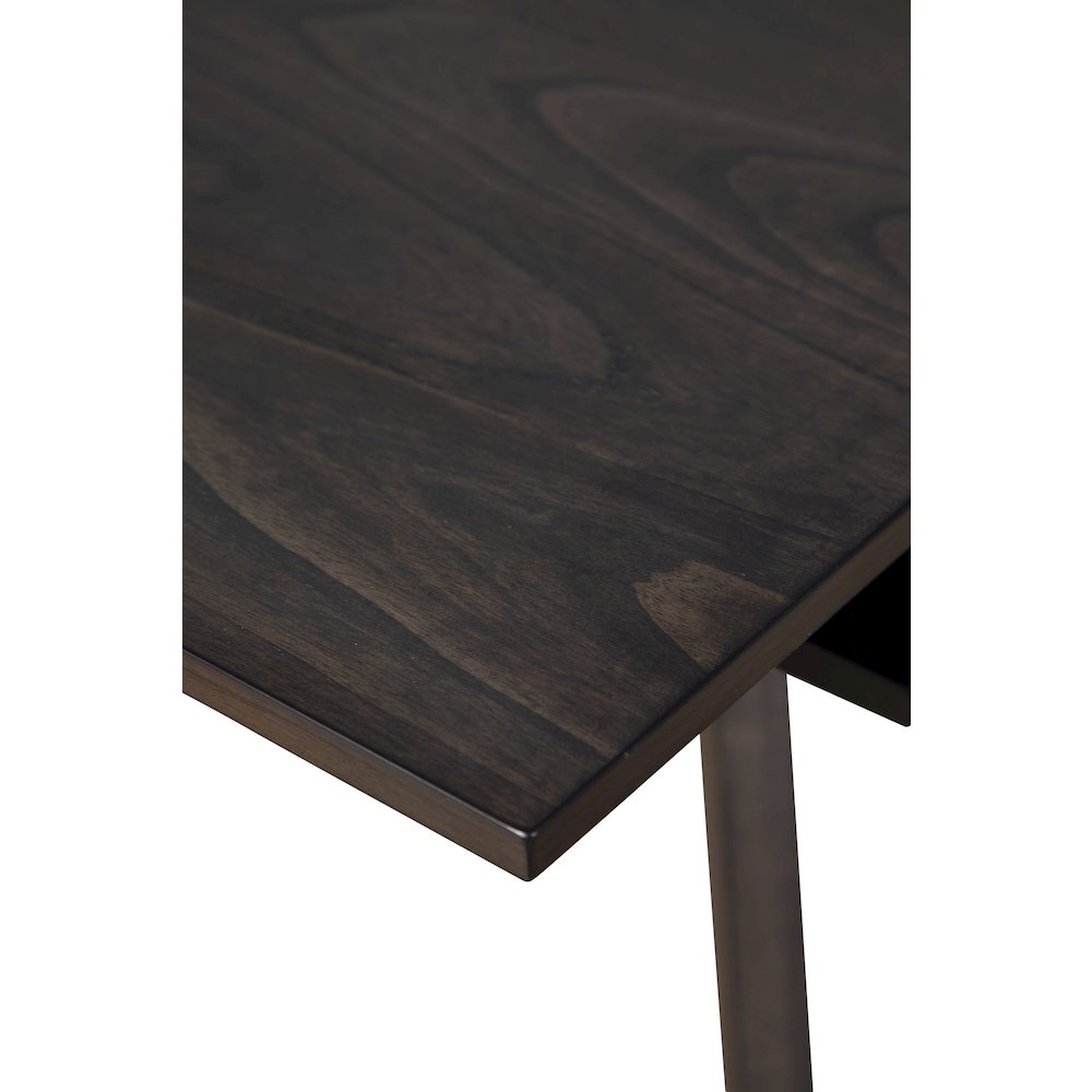 Lennox Rectangular Extension Dining Table, Dark Tobacco. Picture 8