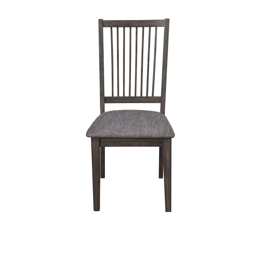 Lennox Set of 2 Side Chairs, Dark Tobacco. Picture 4