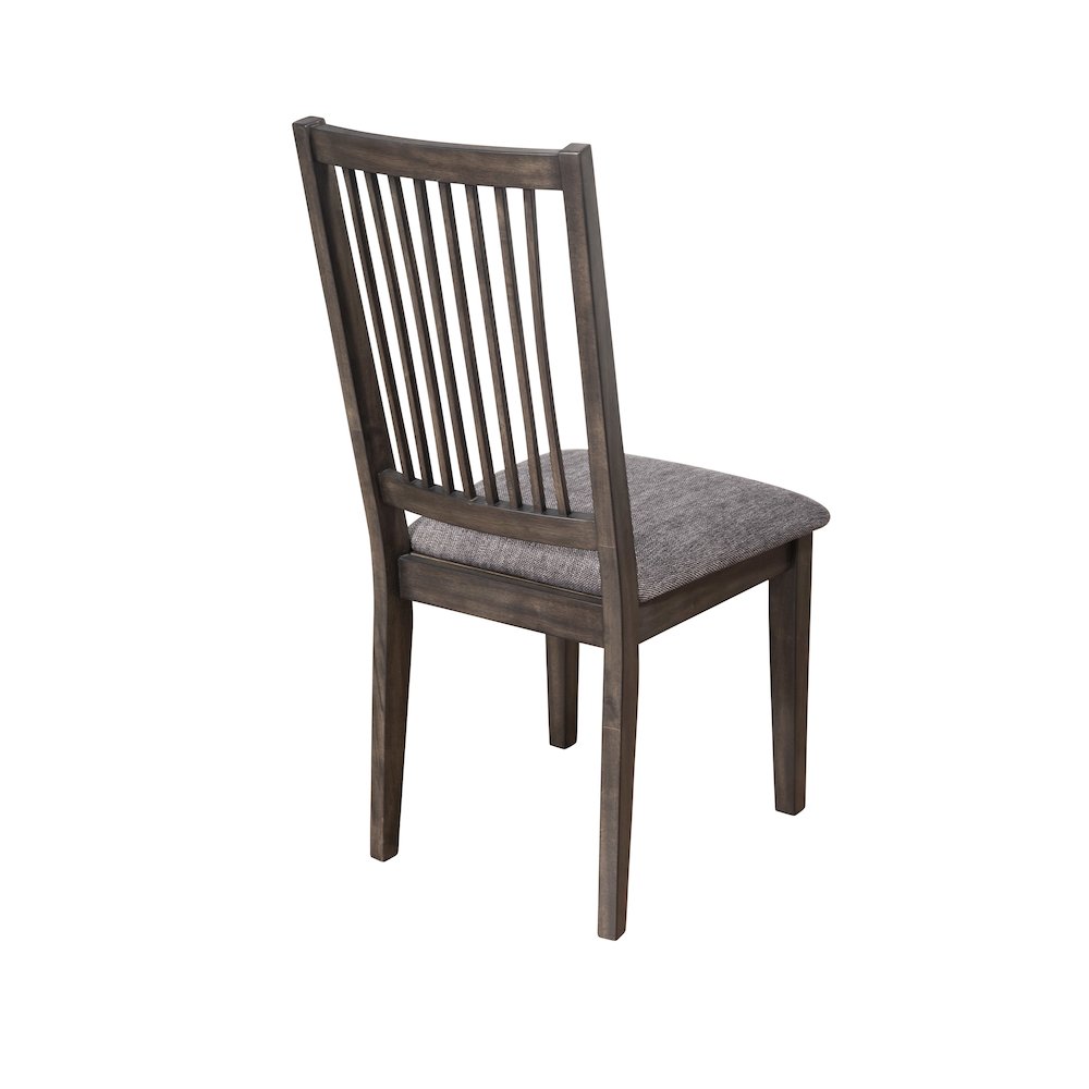 Lennox Set of 2 Side Chairs, Dark Tobacco. Picture 5
