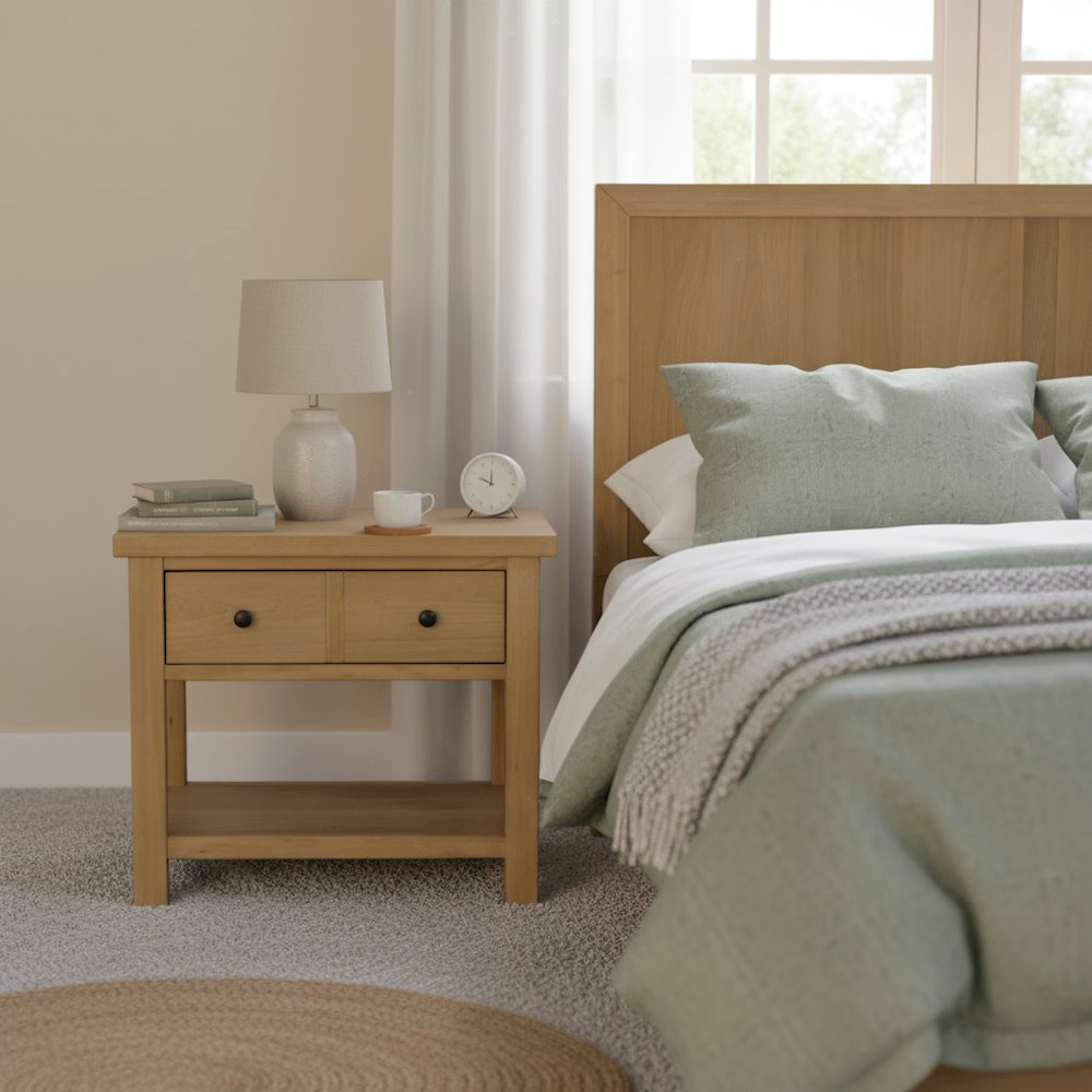 Emilia One Drawer Nightstand. Picture 2