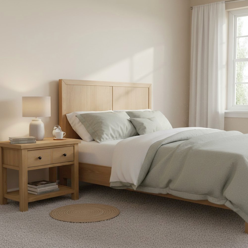 Emilia One Drawer Nightstand. Picture 3