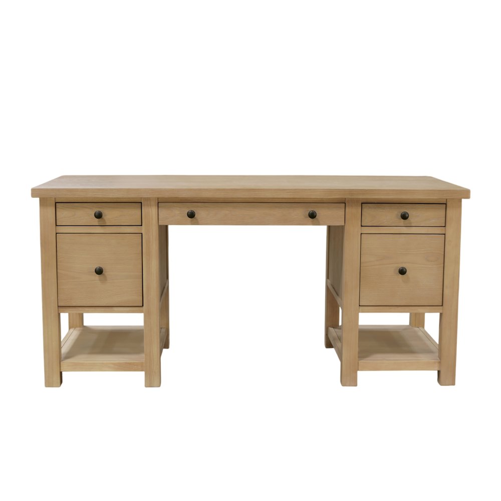 Emilia Desk in Natural Color. Picture 3