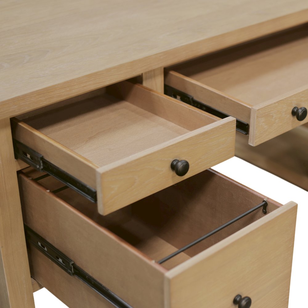 Emilia Desk in Natural Color. Picture 11