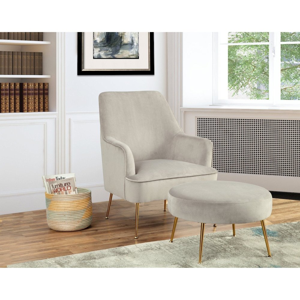 Rebecca Leisure Chair, Grey. Picture 7
