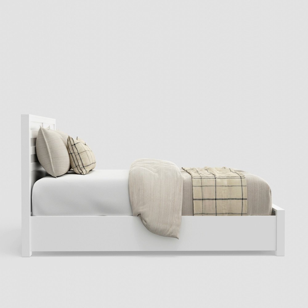 Carmel California King Storage Bed, White. Picture 3