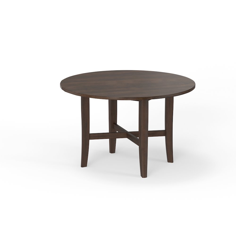 Arendal Round Table, Burnished Dark Oak. Picture 1