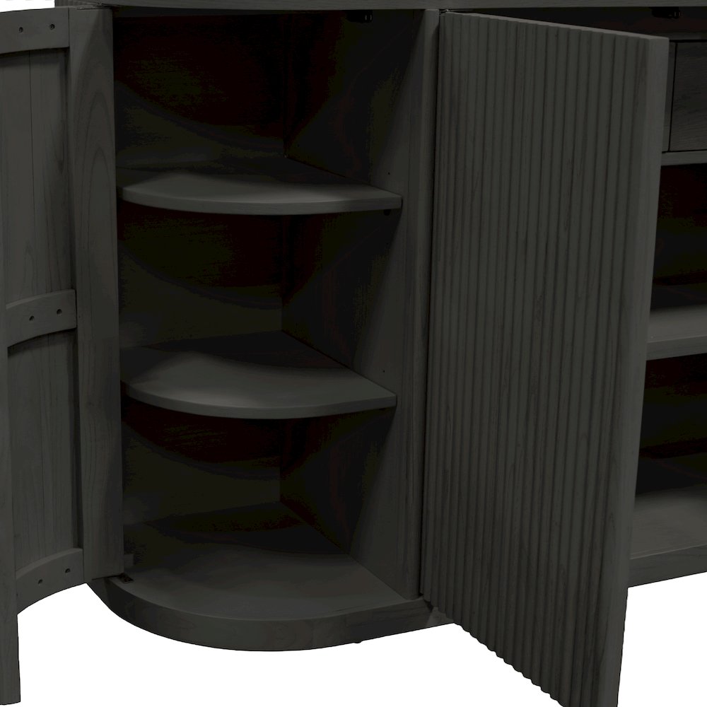 Reba Sideboard, Black. Picture 11