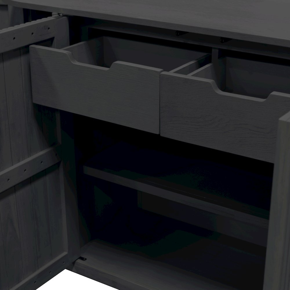Reba Sideboard, Black. Picture 12