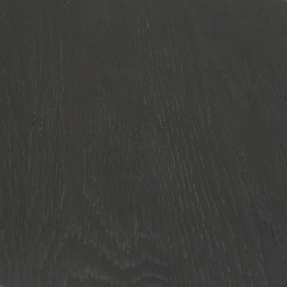 Reba Round End Table, Black. Picture 8