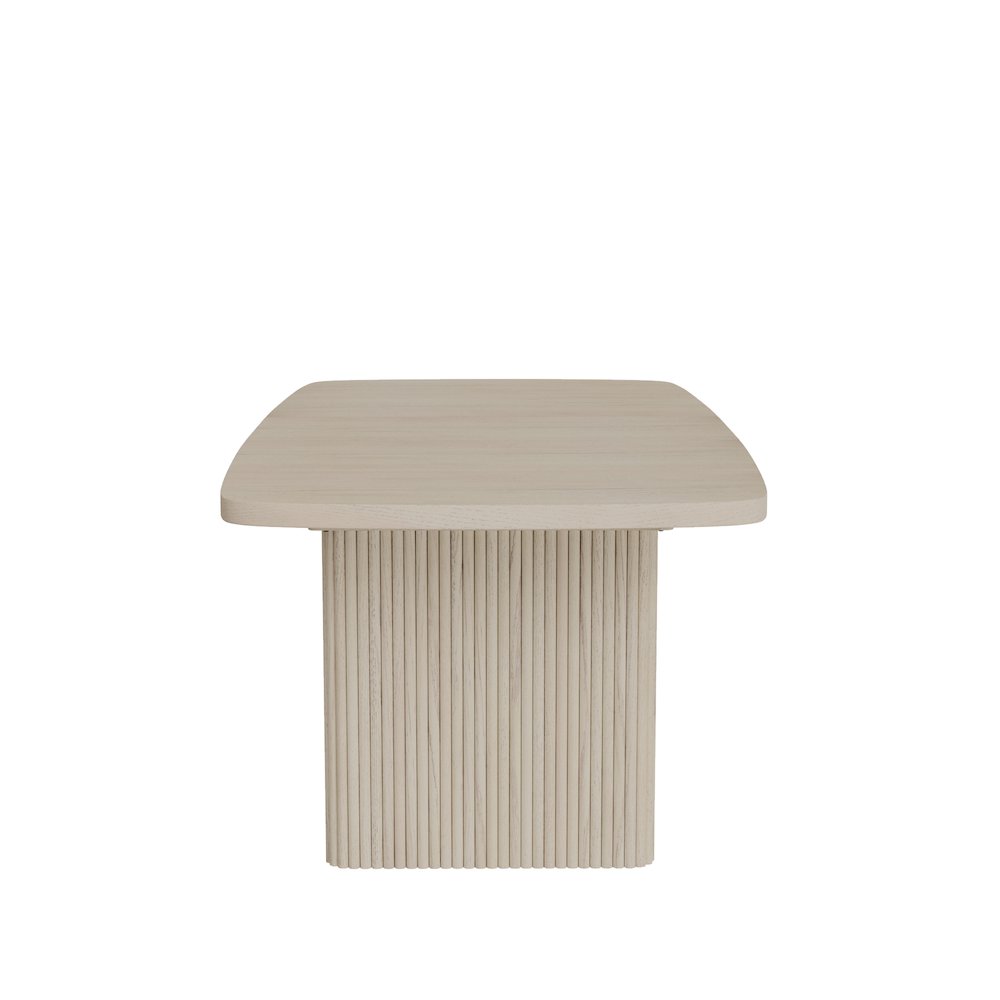 Reba Rectangular Dining Table, White Wash. Picture 5