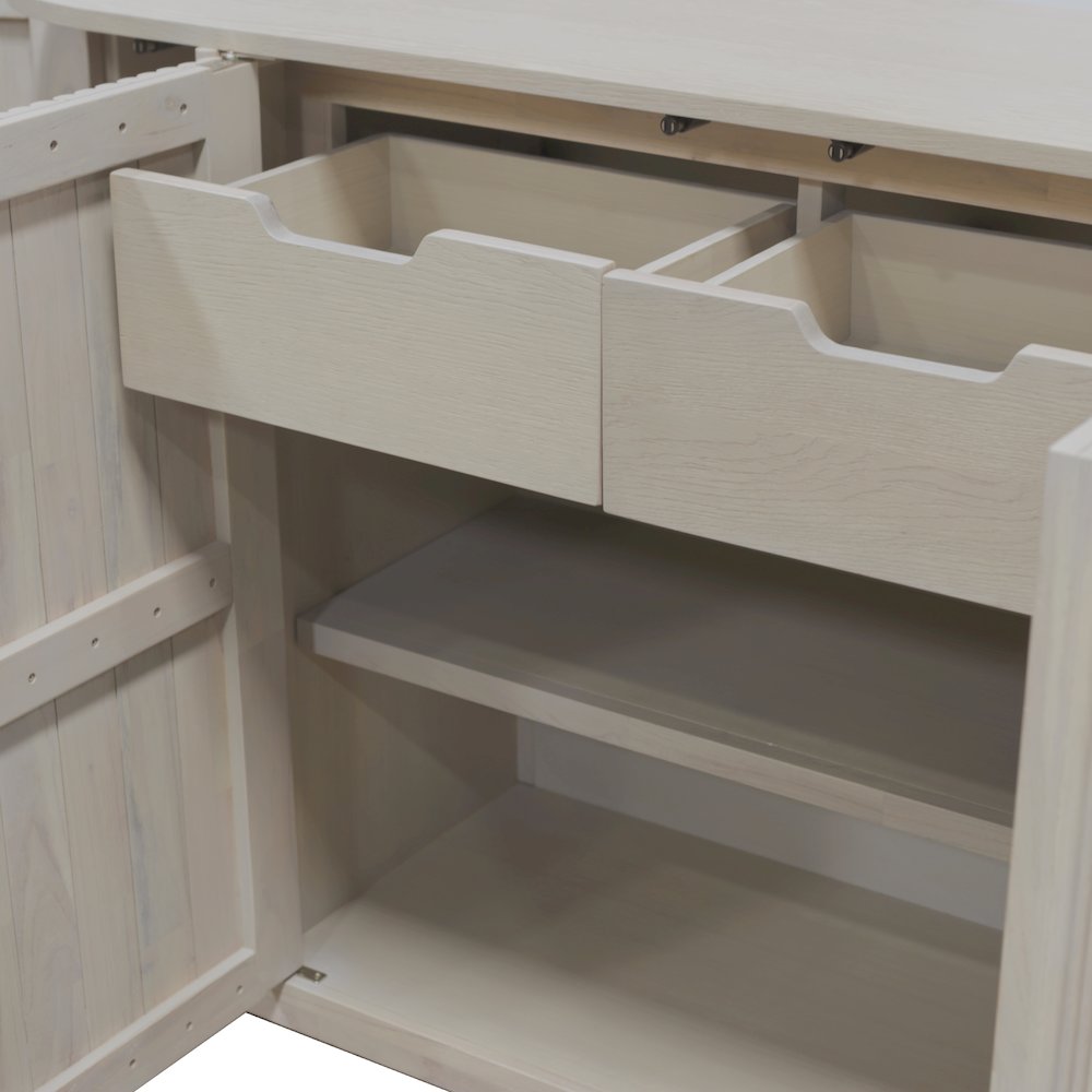 Reba Sideboard, White Wash. Picture 8