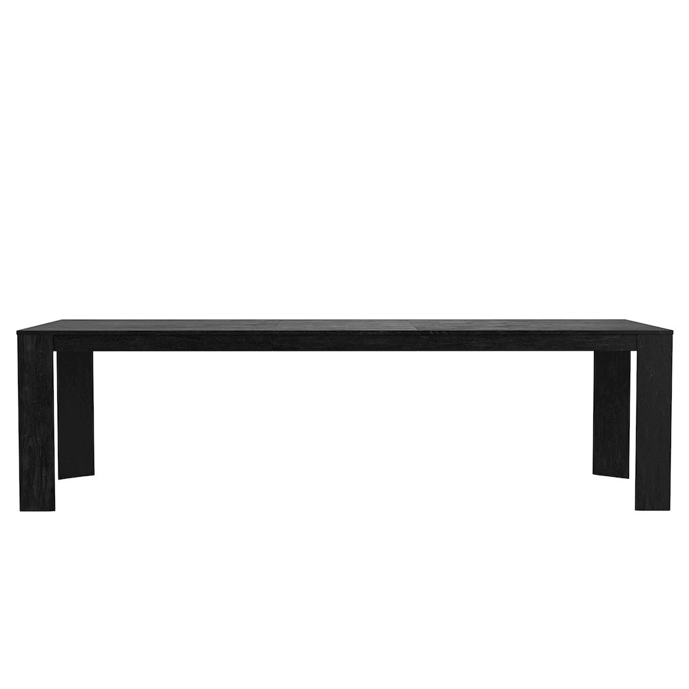 Carter Extension Dining Table, Black. Picture 5