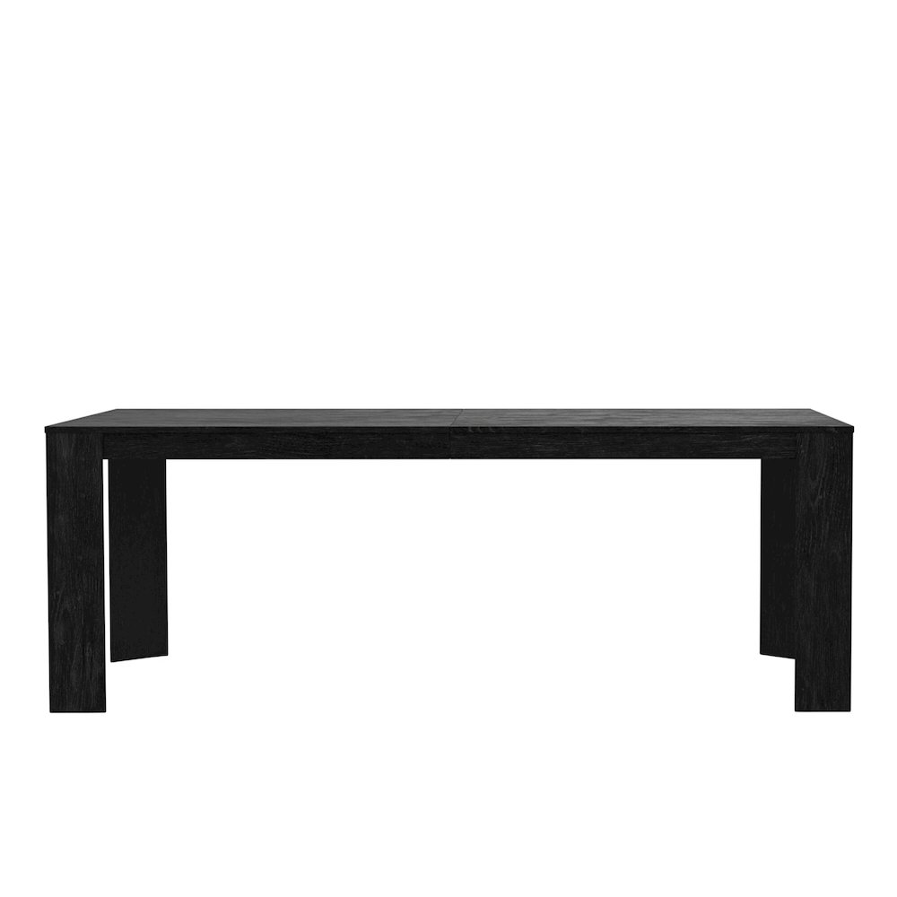 Carter Extension Dining Table, Black. Picture 8