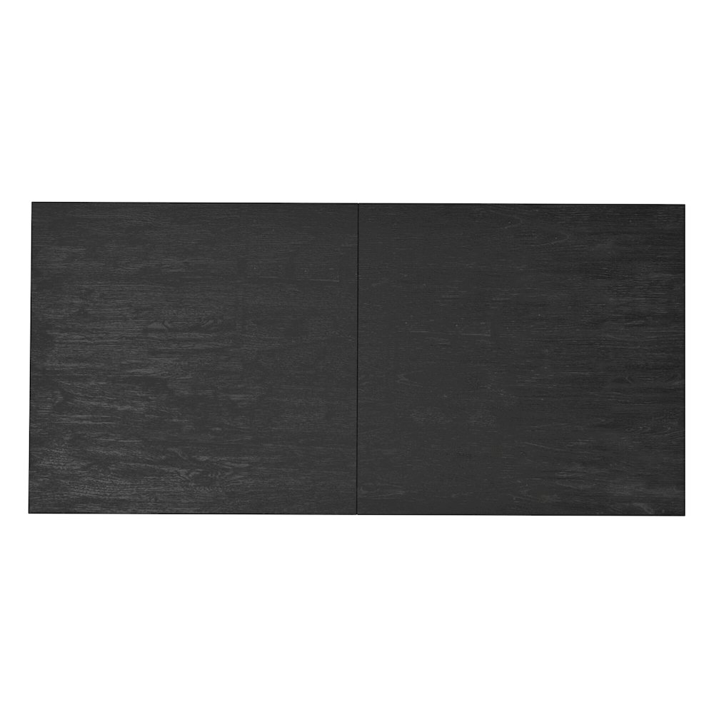 Carter Extension Dining Table, Black. Picture 10