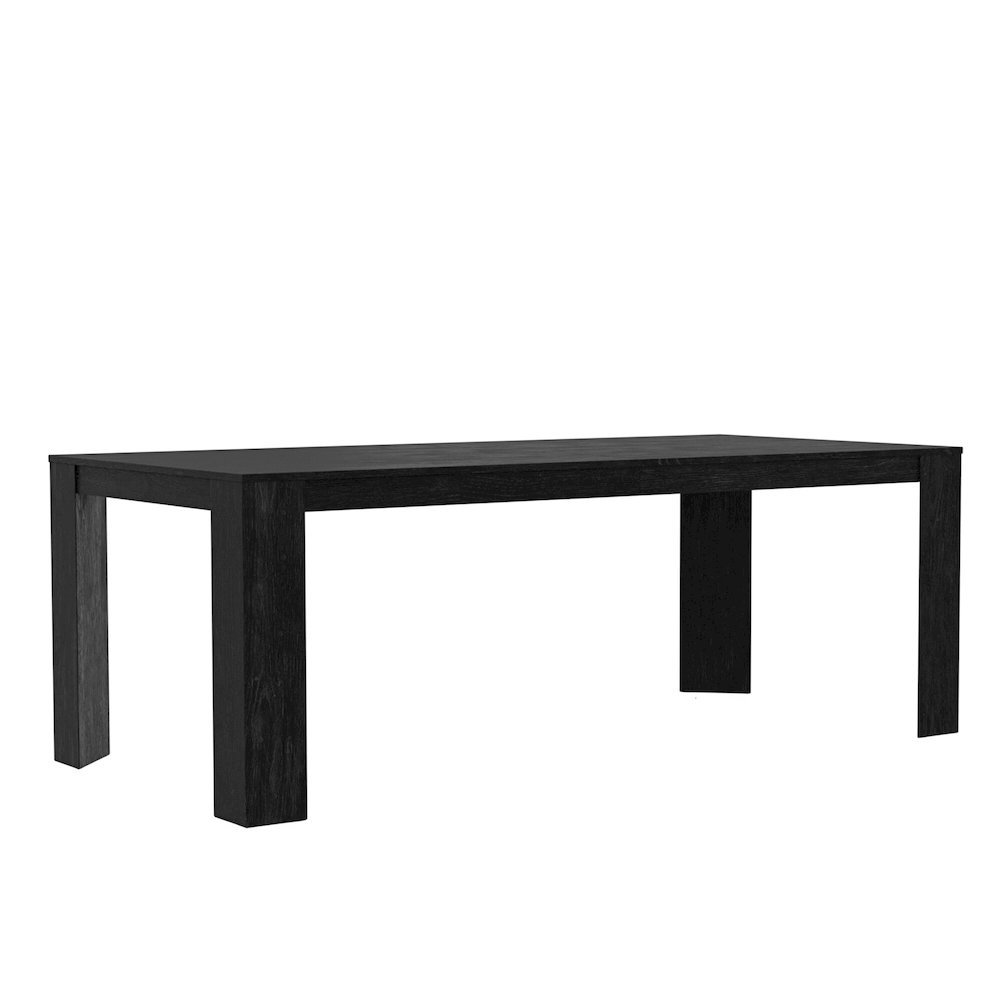 Carter Extension Dining Table, Black. Picture 9