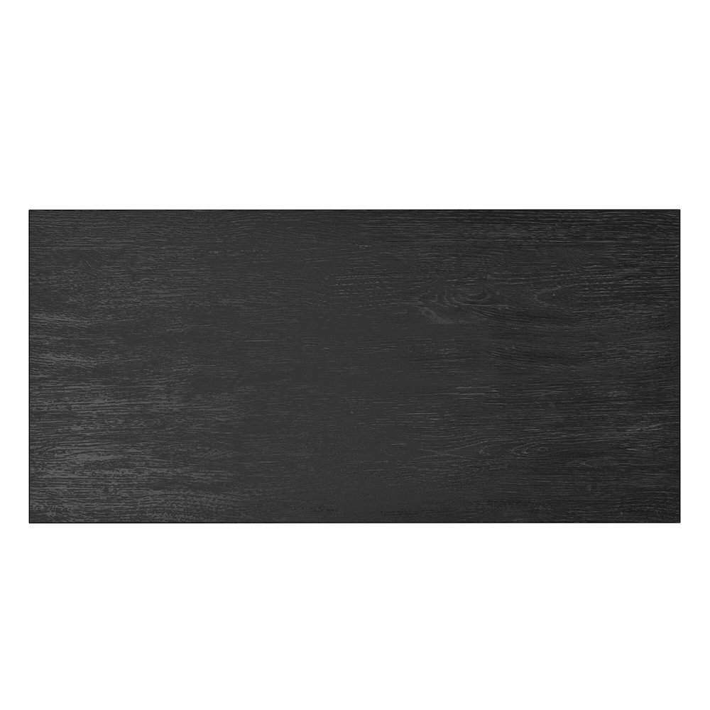Carter Rectangular Coffee Table, Black. Picture 5