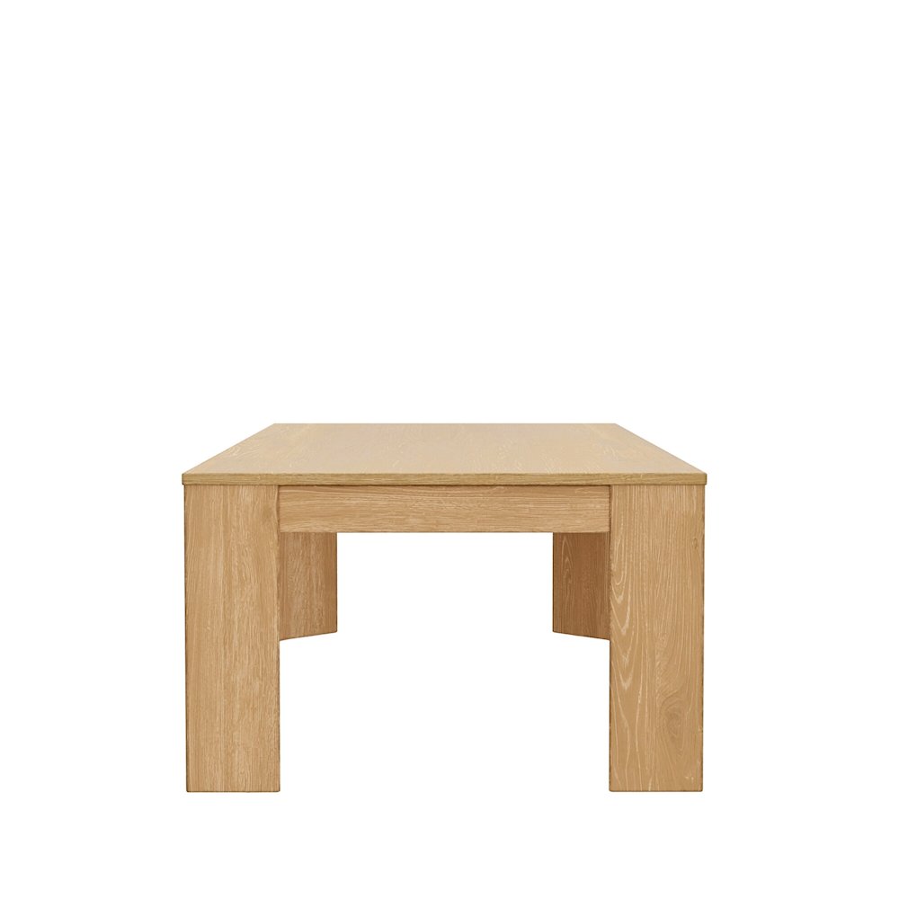 Carter Rectangular Coffee Table, Natural. Picture 4