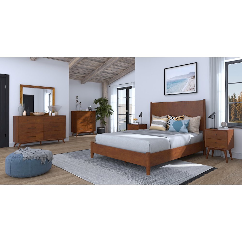 Flynn Standard King Platform Bed, Acorn. Picture 5