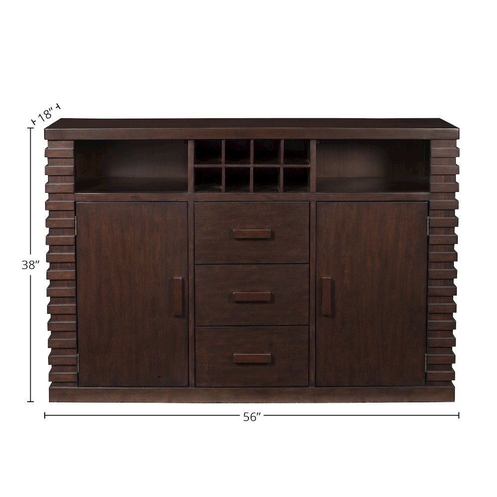 Trulinea Sideboard, Dark Espresso. Picture 1