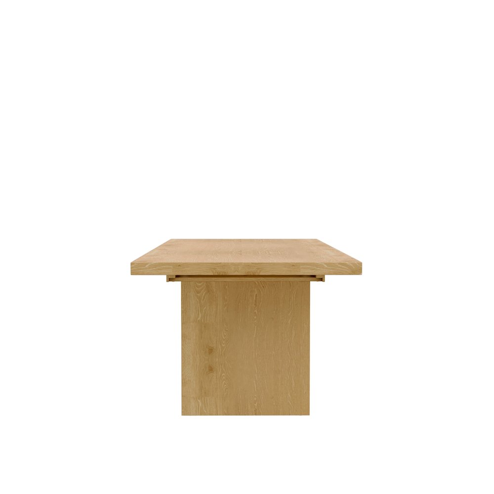 Donte Self Storage Extension Dining Table, Natural. Picture 5