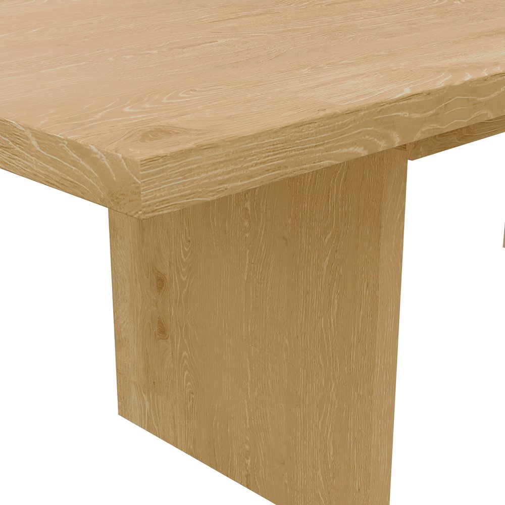 Donte Self Storage Extension Dining Table, Natural. Picture 7