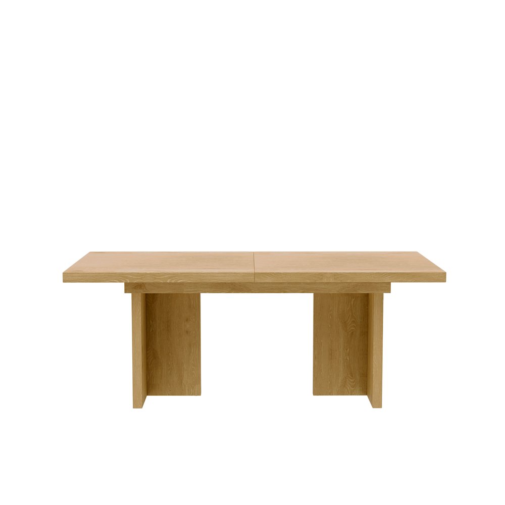 Donte Self Storage Extension Dining Table, Natural. Picture 10