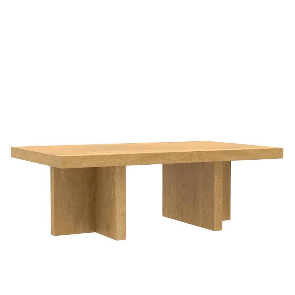 Donte Rectangular Coffee Table, Natural. Picture 3