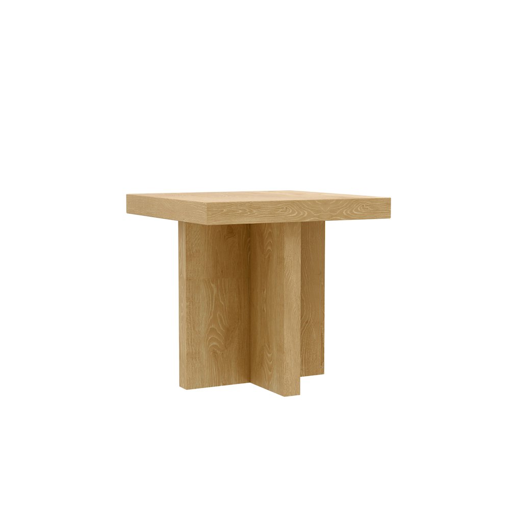 Donte End Table, Natural. Picture 1