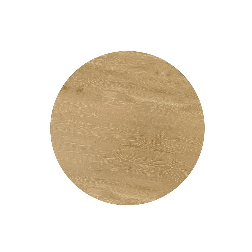 Donte Round Coffee Table, Natural. Picture 5