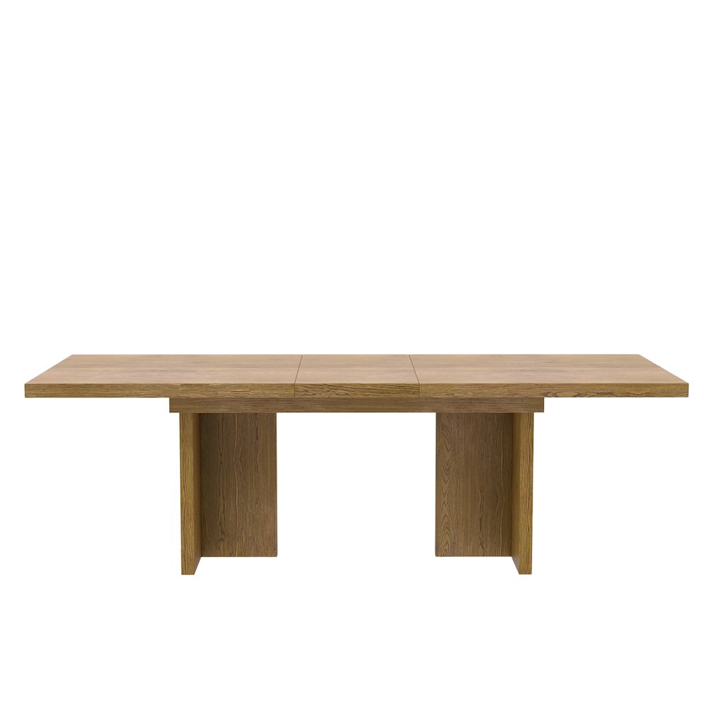 Donte Self Storage Extension Dining Table, Oak. Picture 4