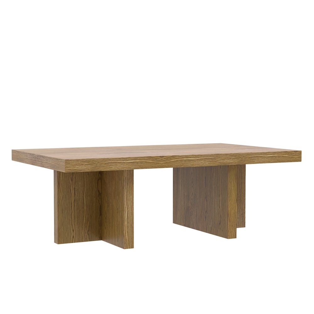Donte Rectangular Coffee Table, Oak. Picture 3