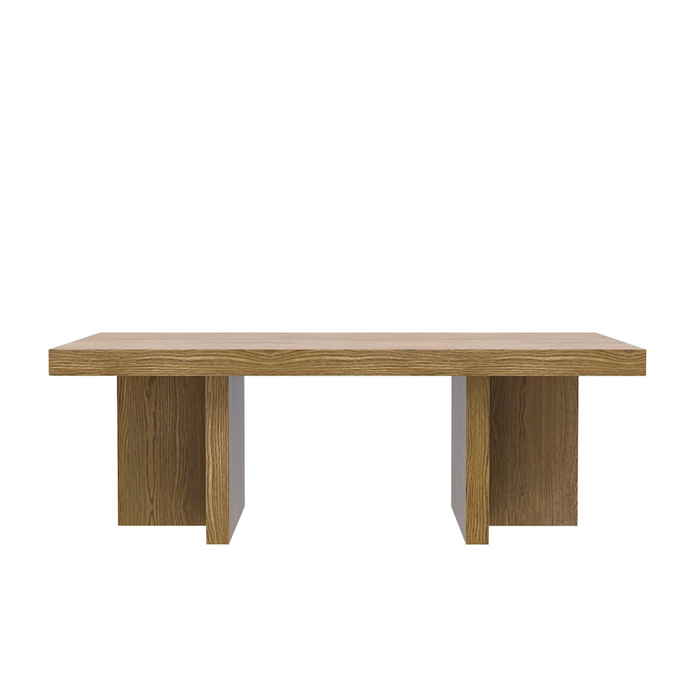 Donte Rectangular Coffee Table, Oak. Picture 4