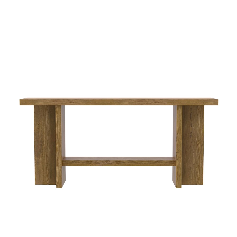Donte Console Table, Oak. Picture 3