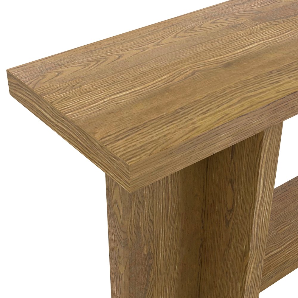 Donte Console Table, Oak. Picture 7