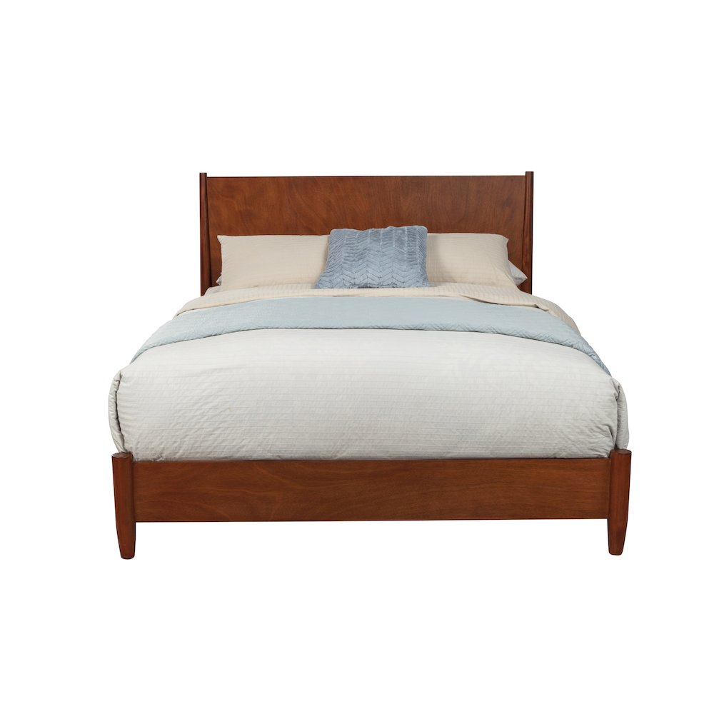 Flynn California King Platform Bed, Acorn. Picture 3