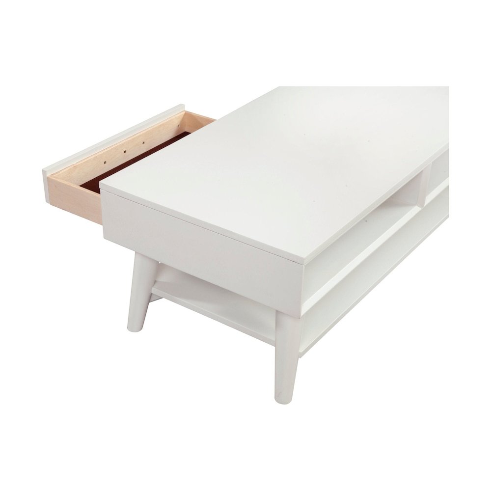 Flynn Coffee Table, White. Picture 3