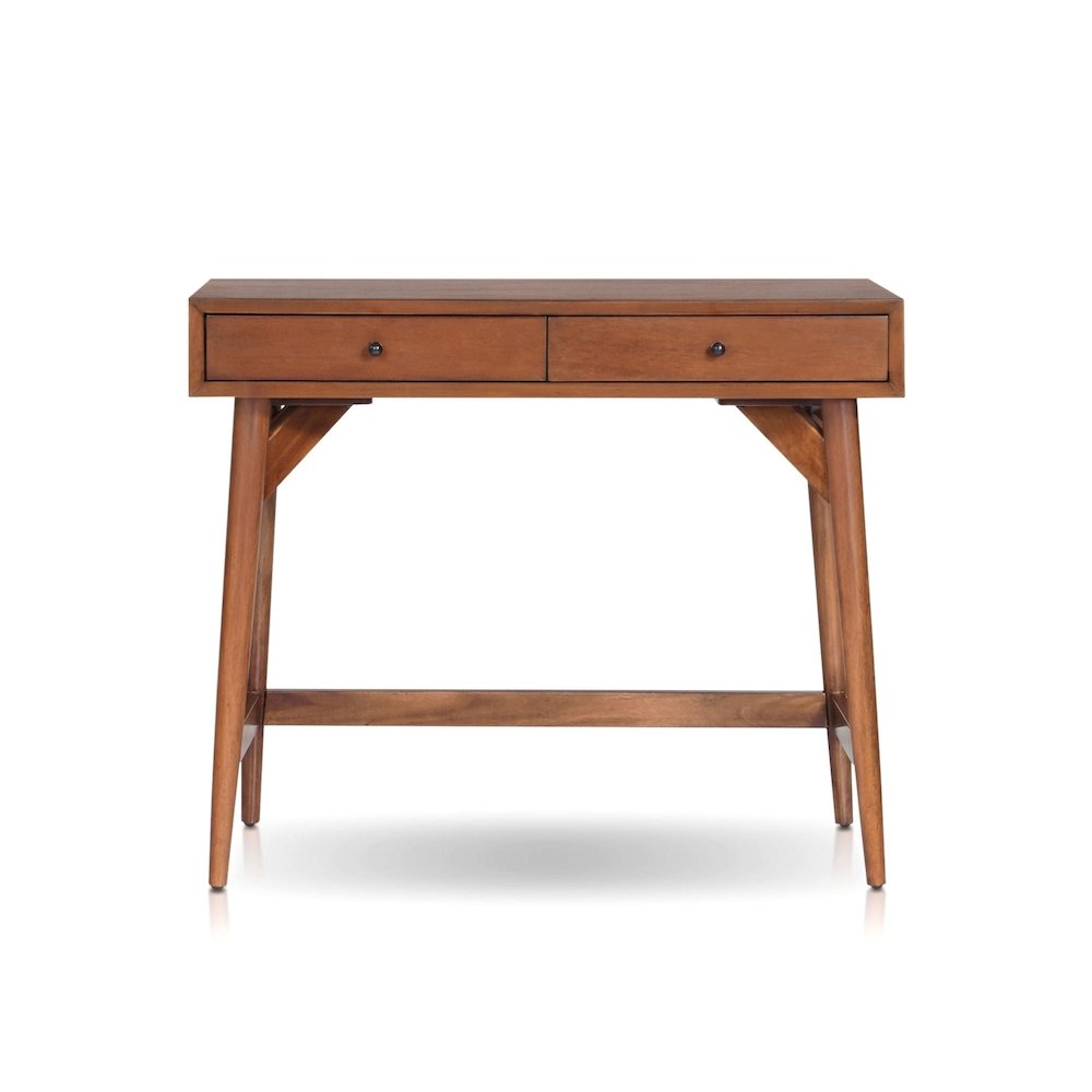 Flynn Mini Desk, Chestnut. Picture 2