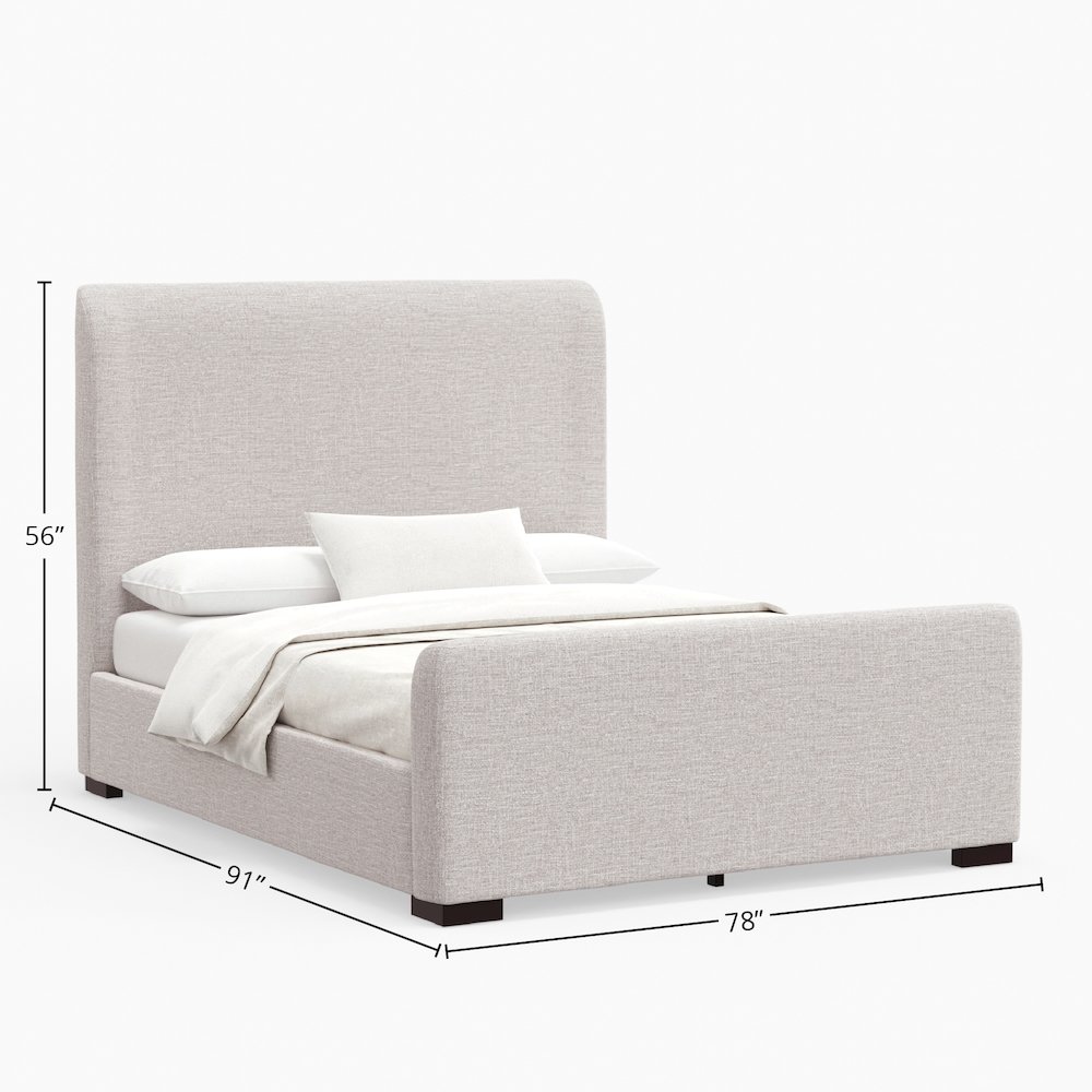 Adele California King Bed. Picture 1