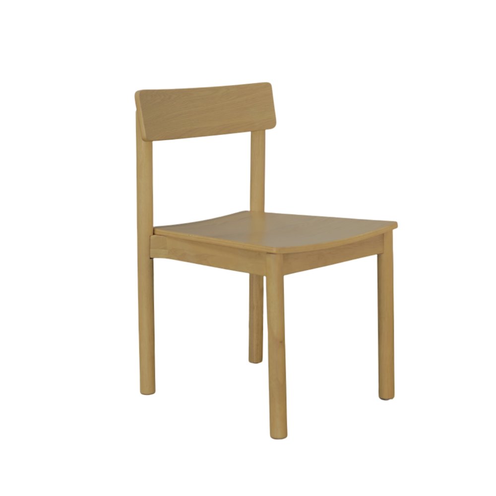 Hudson Side Chairs, Light Oak. Picture 3