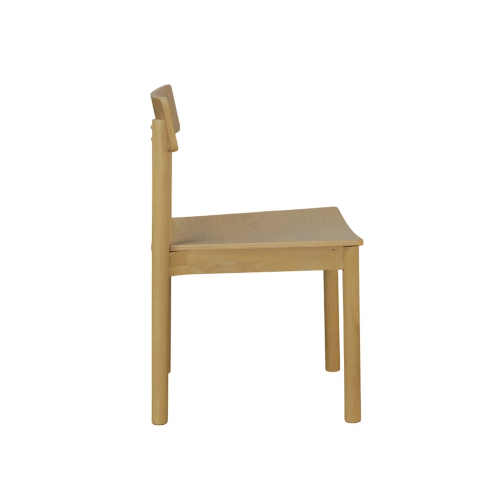 Hudson Side Chairs, Light Oak. Picture 4