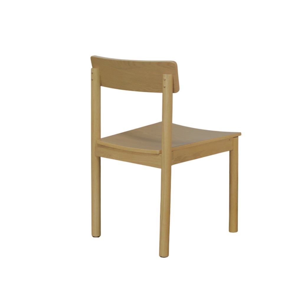 Hudson Side Chairs, Light Oak. Picture 5