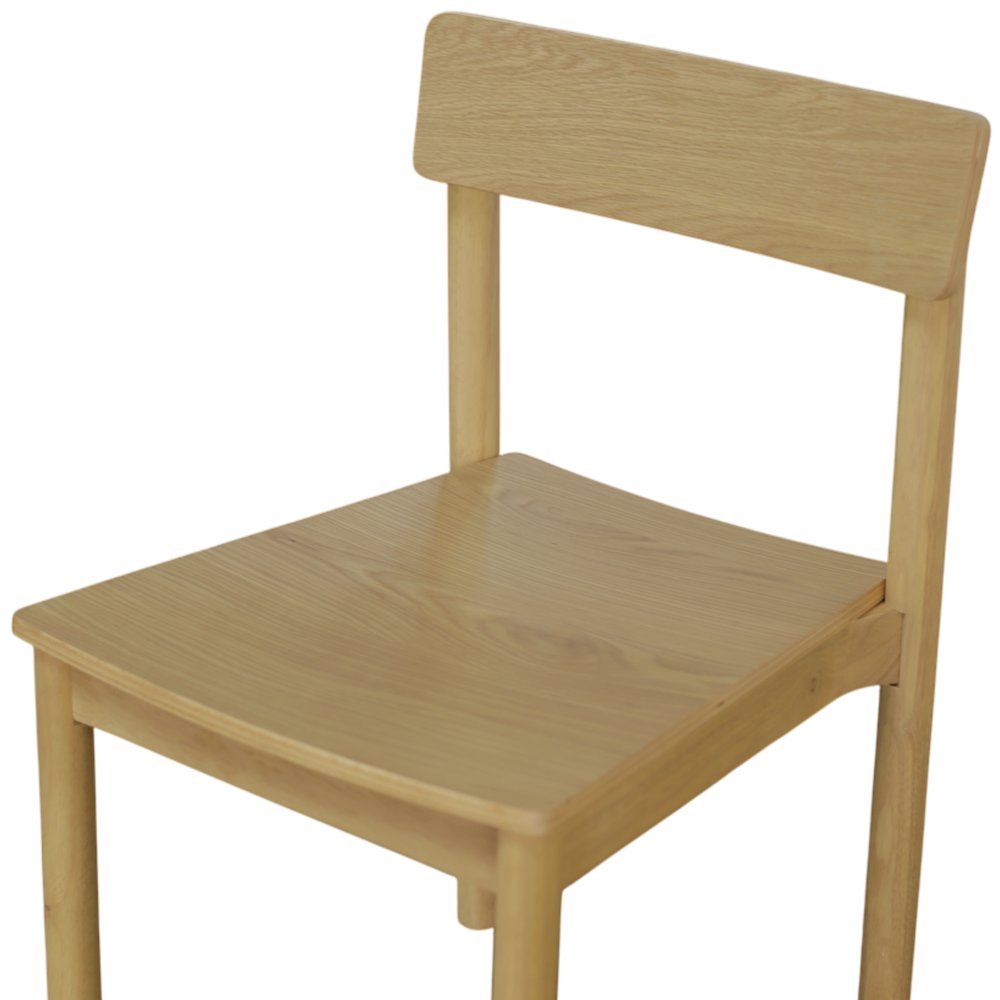 Hudson Side Chairs, Light Oak. Picture 6