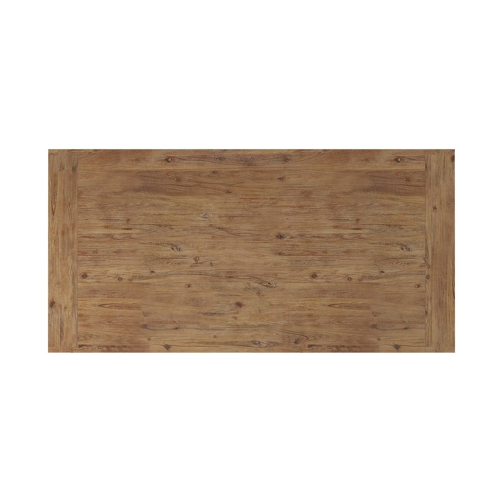 Seashore Fixed Top Dining Table, Antique Natural. Picture 6